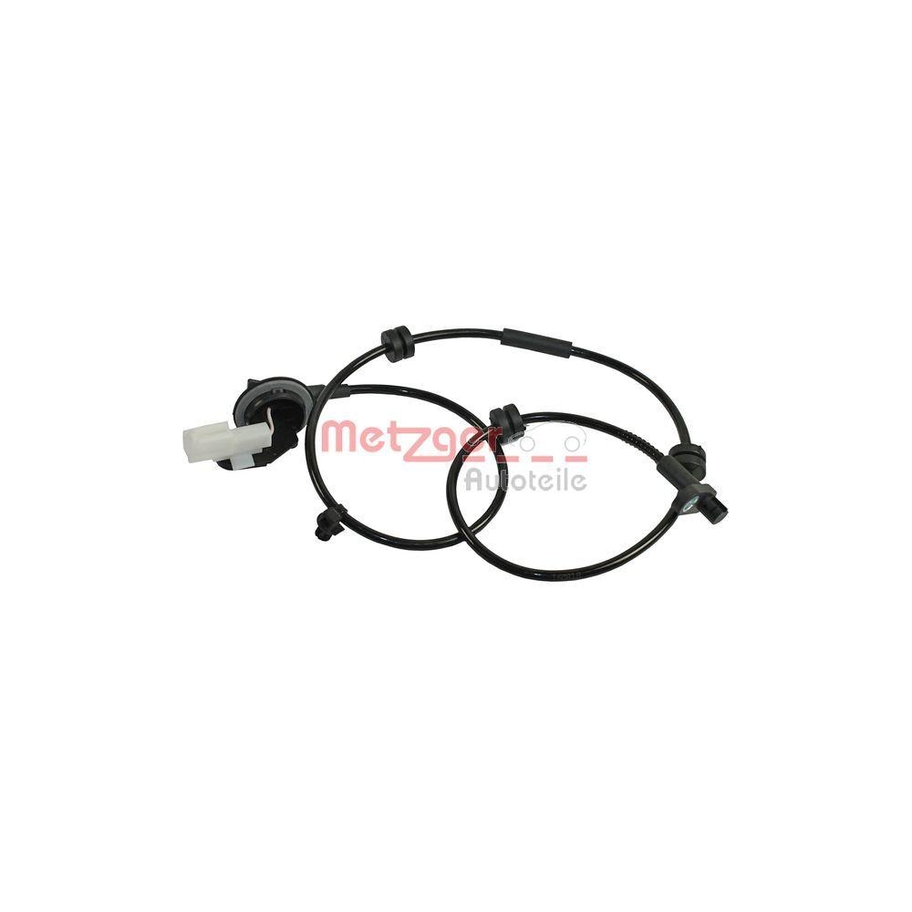 Sensor, Raddrehzahl METZGER 0900831 für MAZDA, Hinterachse