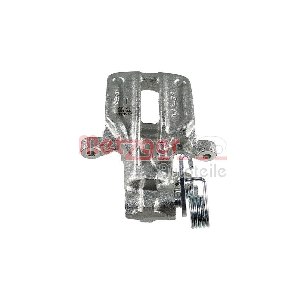 Bremssattel METZGER 6260567 für AUDI, Hinterachse links