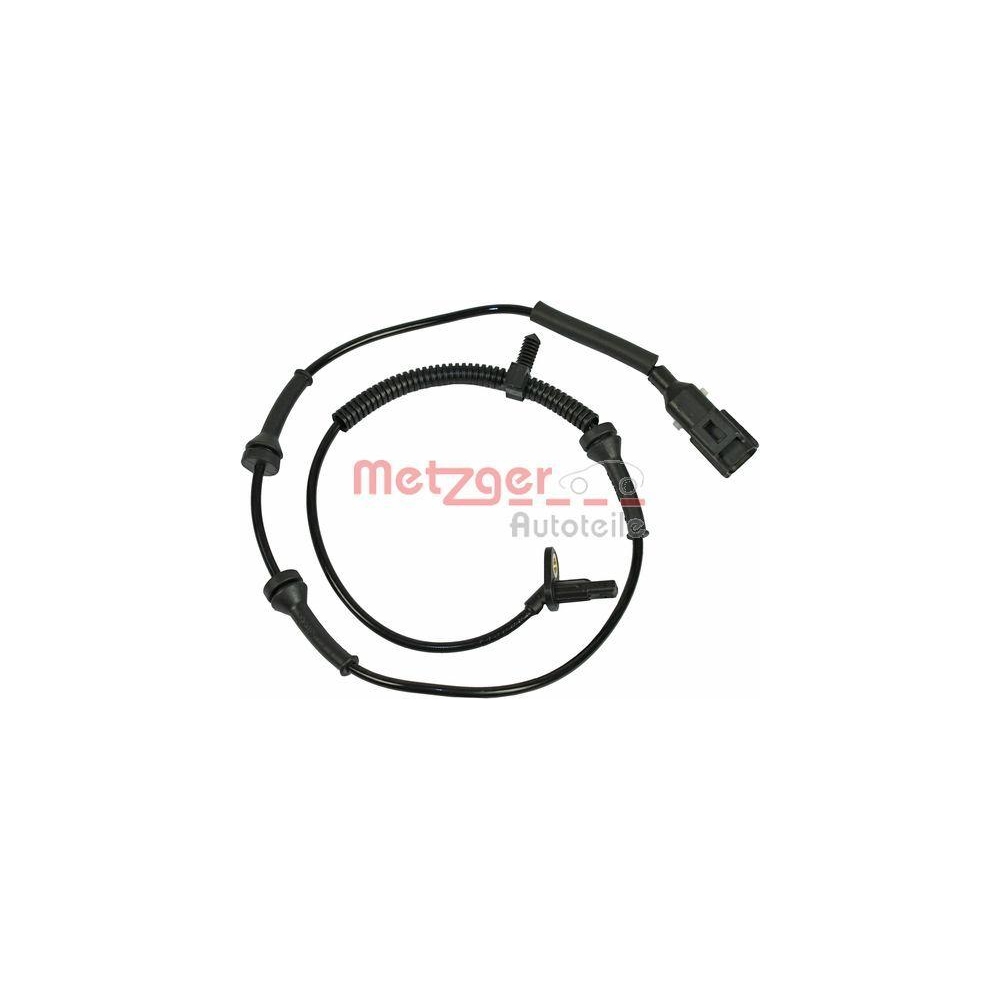 Sensor, Raddrehzahl METZGER 0900832 für LAND ROVER, Vorderachse