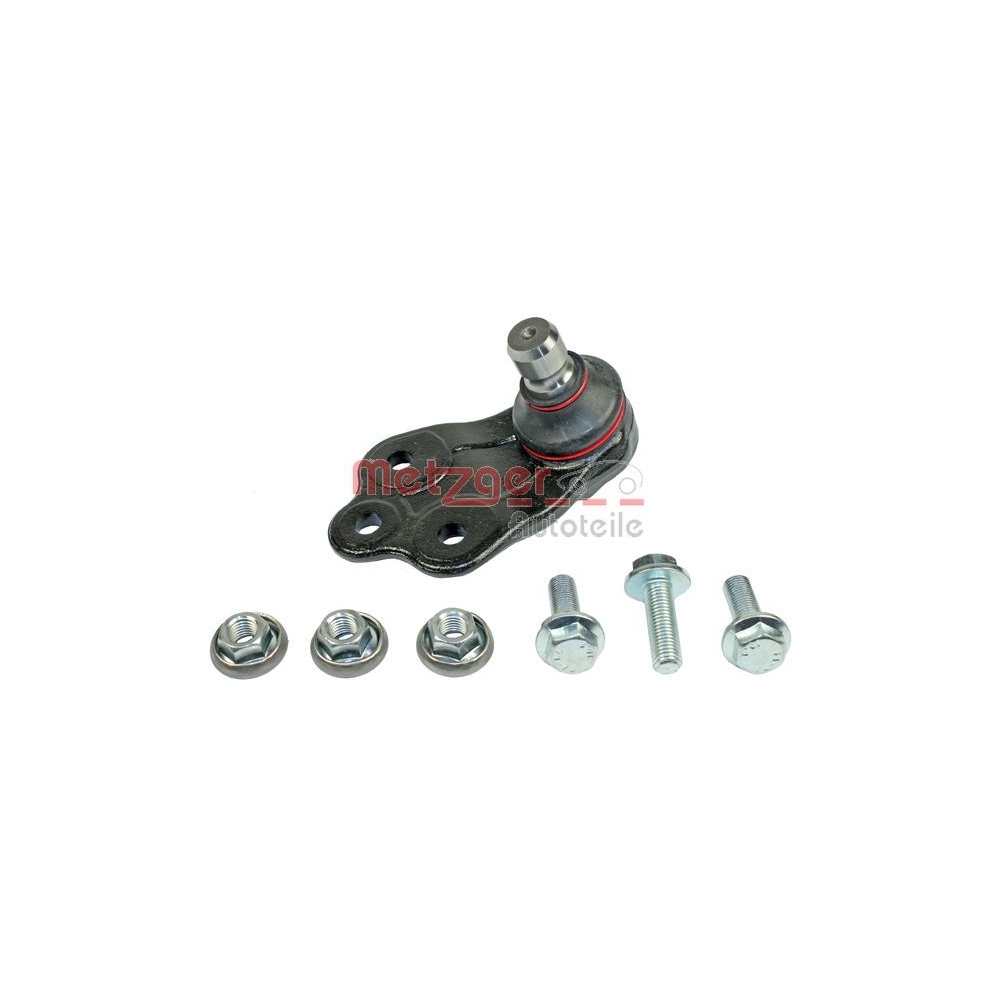 Trag-/Führungsgelenk METZGER 57029808 KIT + für FIAT JEEP, Vorderachse