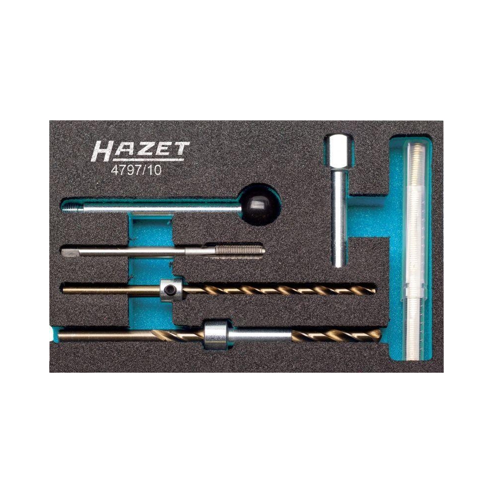 Werkzeugsortiment, Gewindeeinsatz HAZET 4797/10 Safety-Insert-System, SmartCase