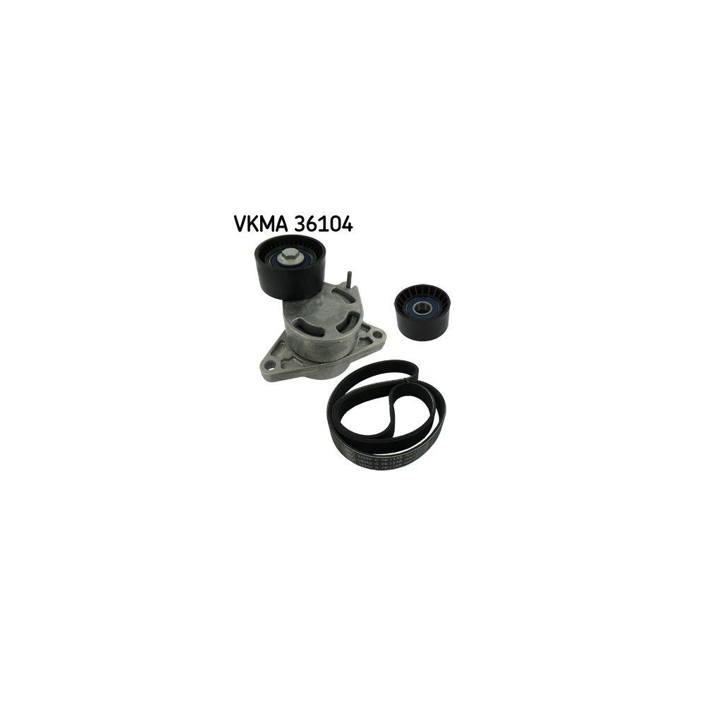 Keilrippenriemensatz SKF VKMA 36104 für NISSAN OPEL RENAULT TOYOTA VAUXHALL