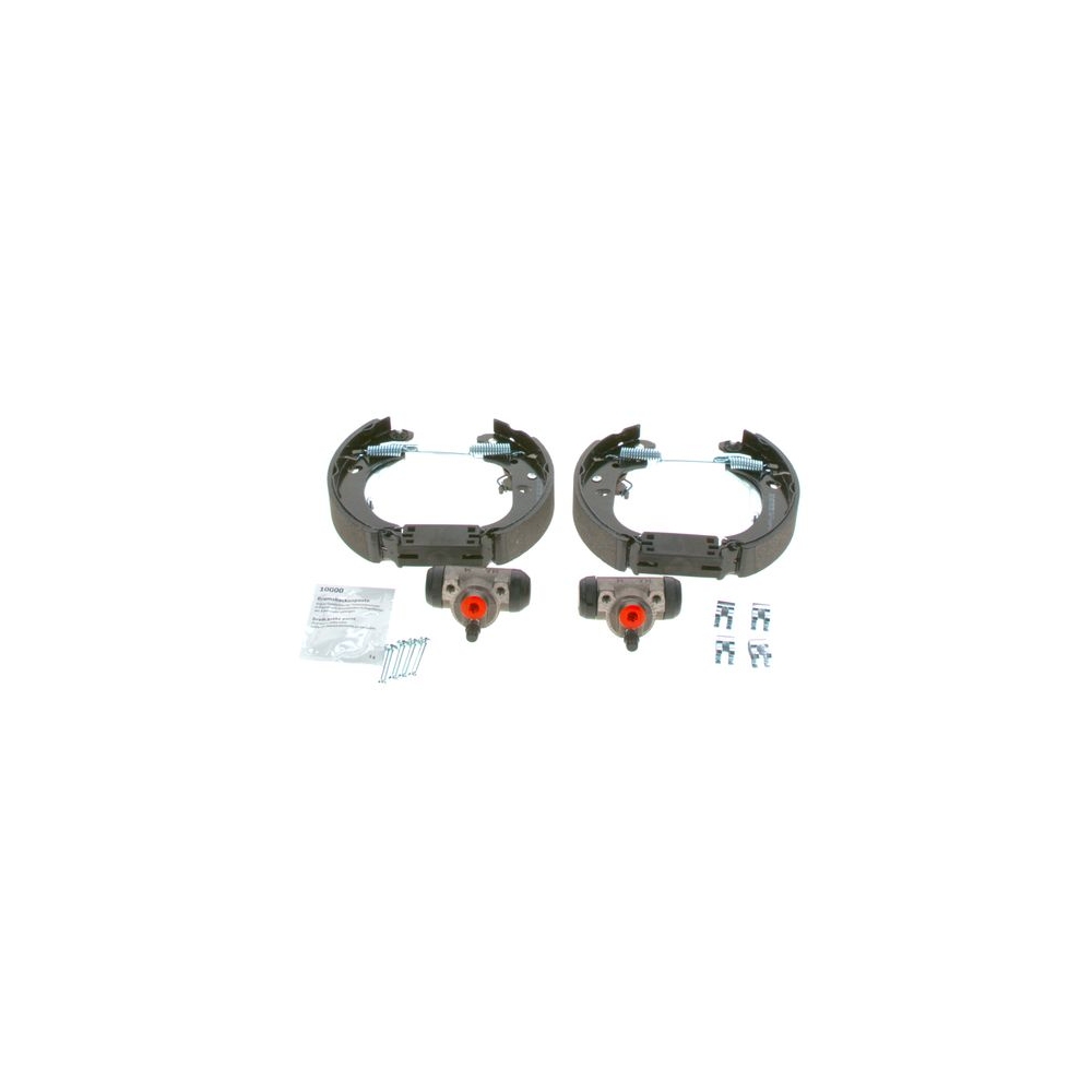 Bremsbackensatz BOSCH 0 204 114 619 KIT SUPERPRO für, Hinterachse