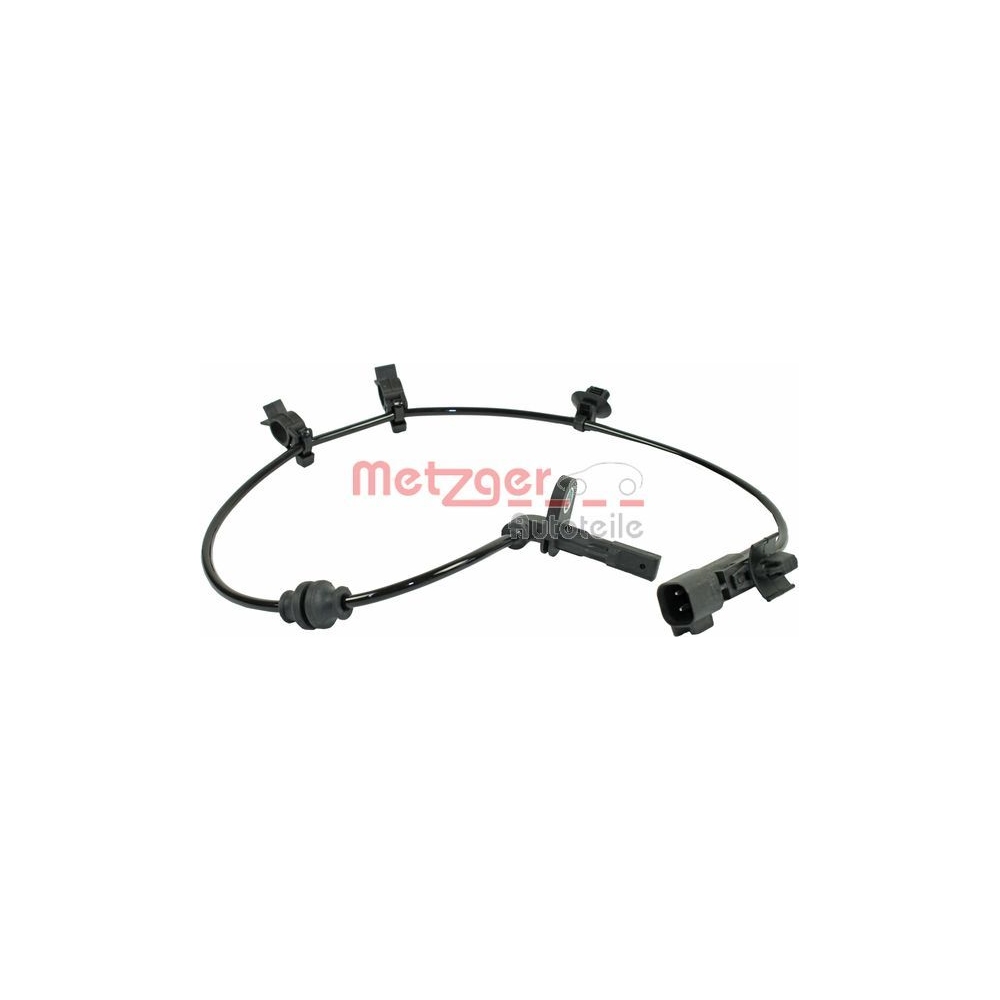 Sensor, Raddrehzahl METZGER 0900836 für OPEL, Hinterachse