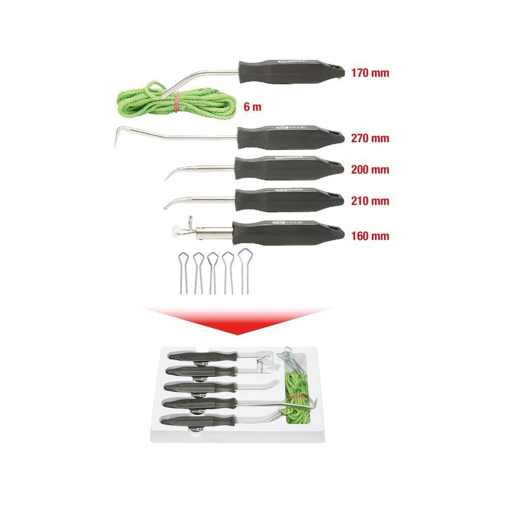 Scheibendemontage-Set KS TOOLS 140.2240 für