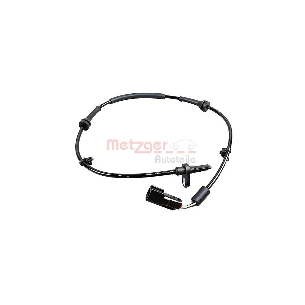 Sensor, Raddrehzahl METZGER 09001273 f&uuml;r MAZDA, Vorderachse