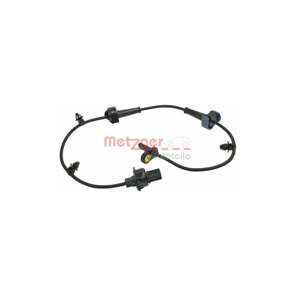 Sensor, Raddrehzahl METZGER 0900842 für HONDA, Vorderachse links