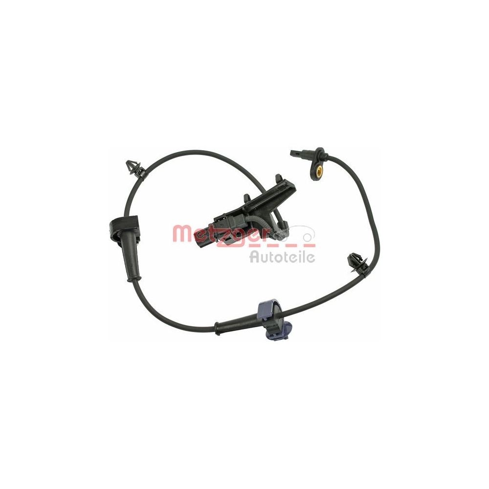 Sensor, Raddrehzahl METZGER 0900843 für HONDA, Vorderachse rechts