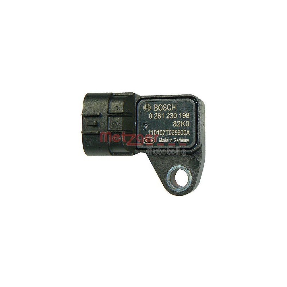 Sensor, Saugrohrdruck METZGER 0906141 ORIGINAL ERSATZTEIL für OPEL SUZUKI