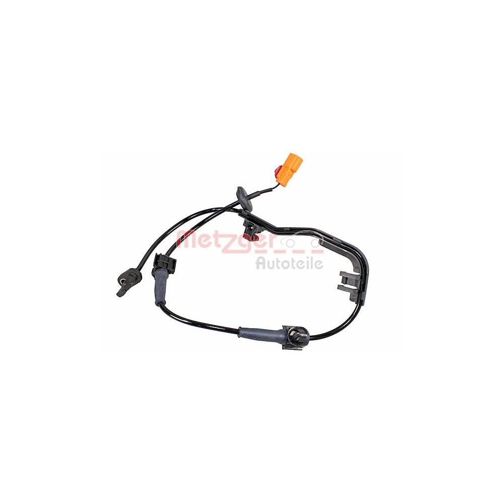 Sensor, Raddrehzahl METZGER 09001275 für HONDA, Hinterachse rechts