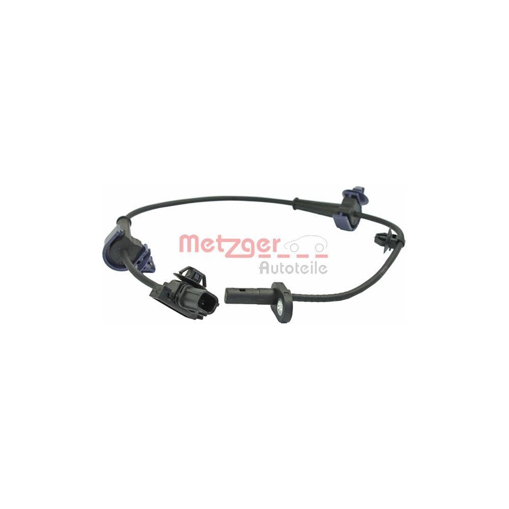 Sensor, Raddrehzahl METZGER 0900844 für HONDA, Hinterachse links