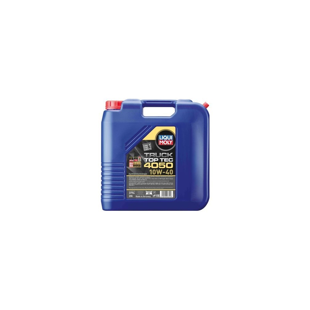 LIQUI MOLY Top Tec Truck 4050 10W-40 Motoröl Motorenöl 20 Liter 3794