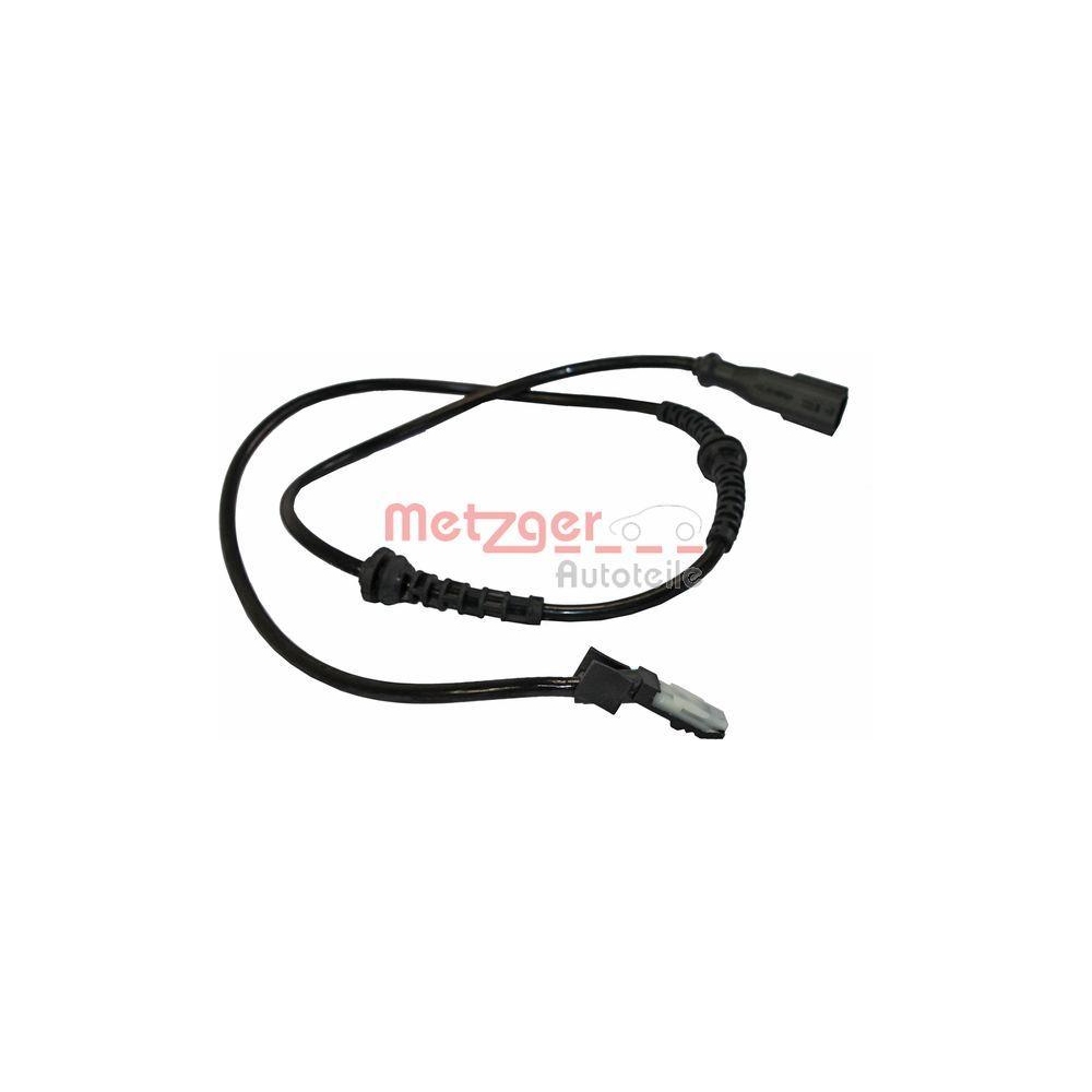 Sensor, Raddrehzahl METZGER 0900848 GREENPARTS für RENAULT, Hinterachse