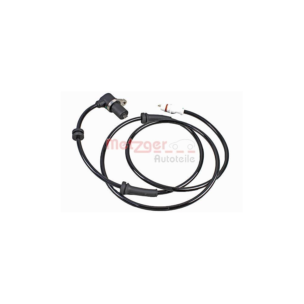 Sensor, Raddrehzahl METZGER 09001281 für FORD, Hinterachse