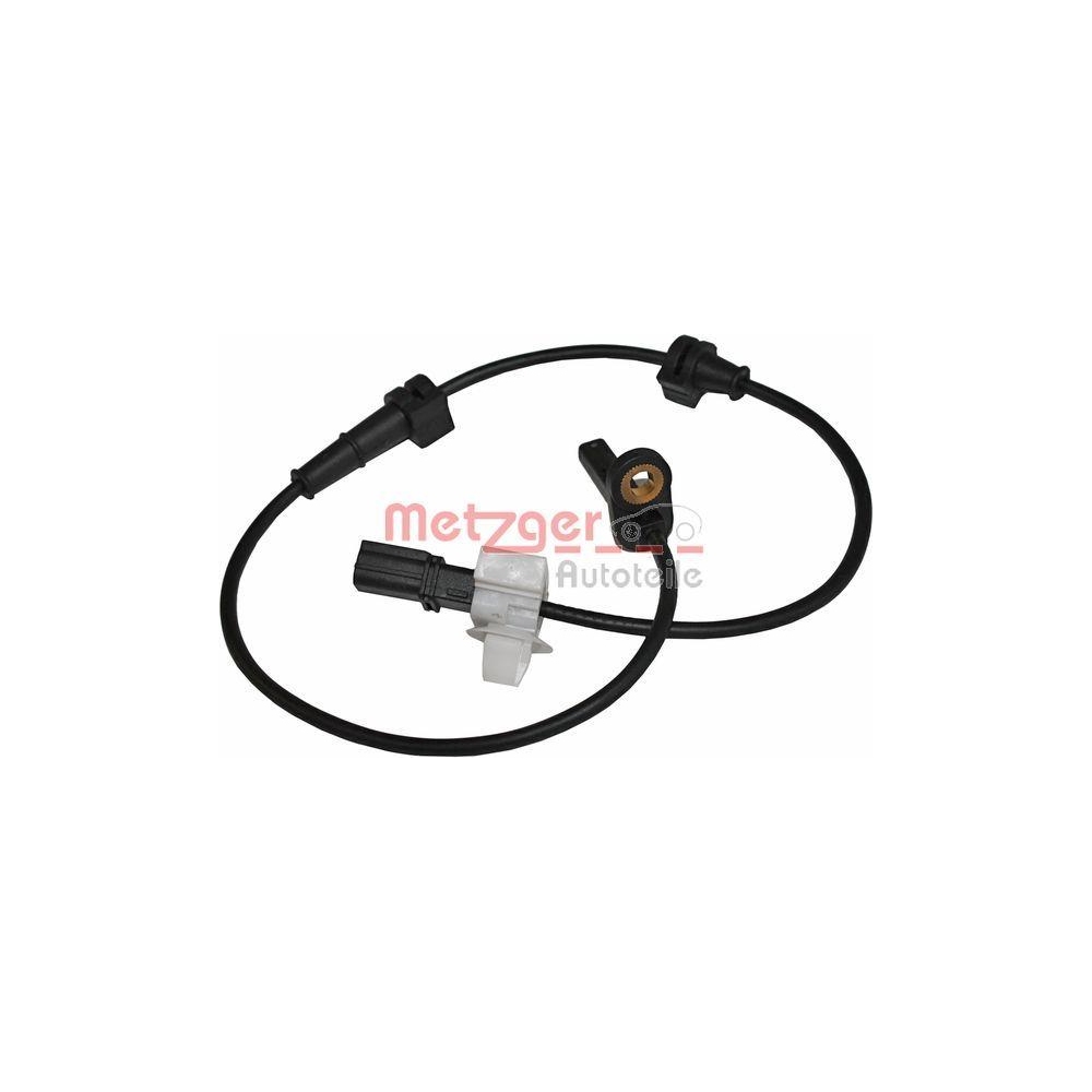 Sensor, Raddrehzahl METZGER 0900851 für HONDA, Hinterachse