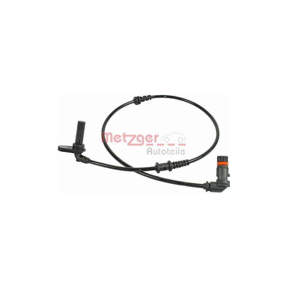 Sensor, Raddrehzahl METZGER 0900859 ORIGINAL ERSATZTEIL GREENPARTS für