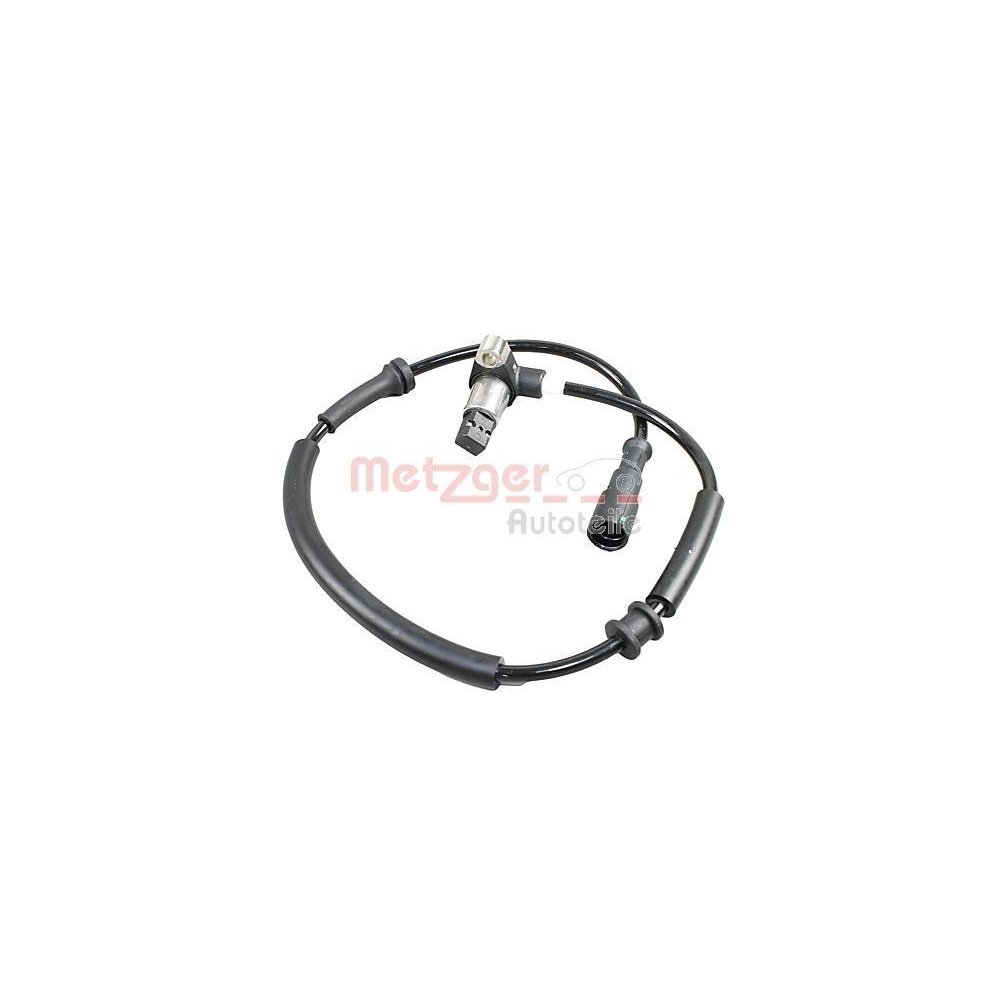 Sensor, Raddrehzahl METZGER 09001286 f&uuml;r RENAULT, Hinterachse links