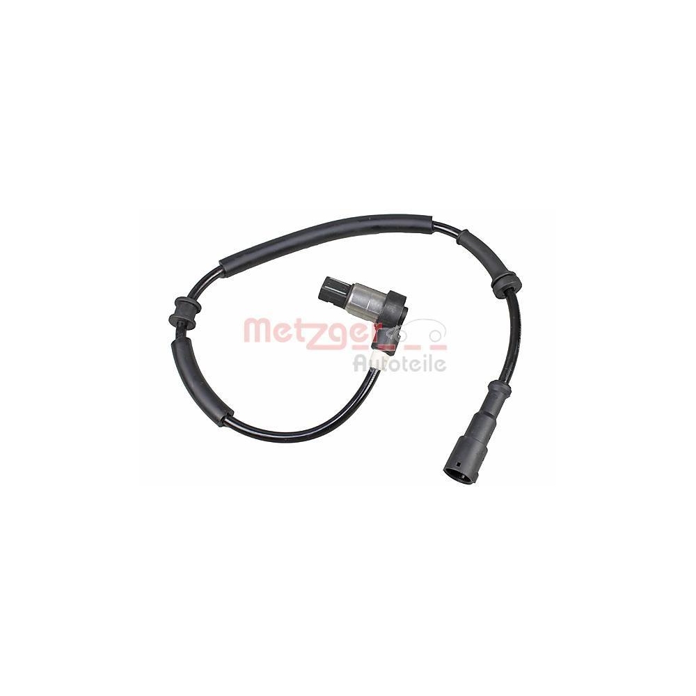 Sensor, Raddrehzahl METZGER 09001287 für RENAULT, Hinterachse rechts