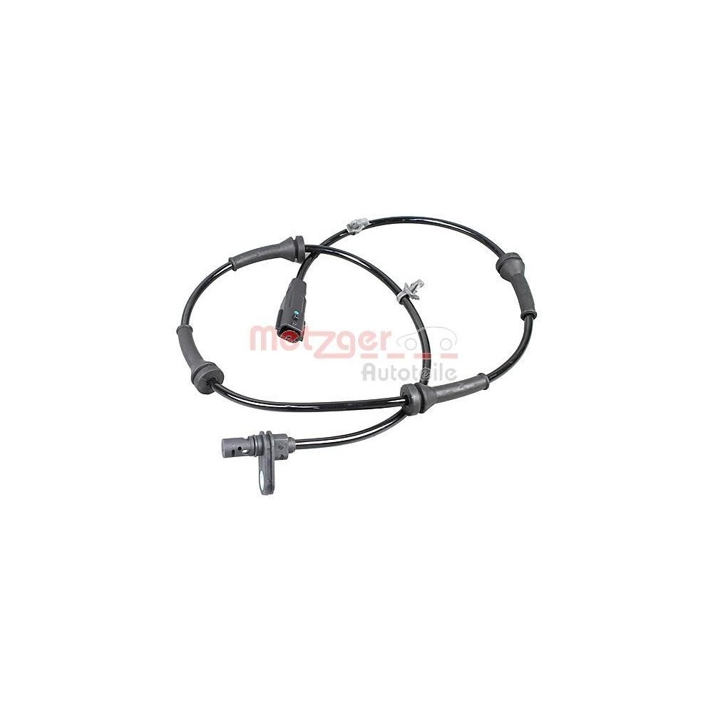 Sensor, Raddrehzahl METZGER 09001293 für RENAULT, Hinterachse