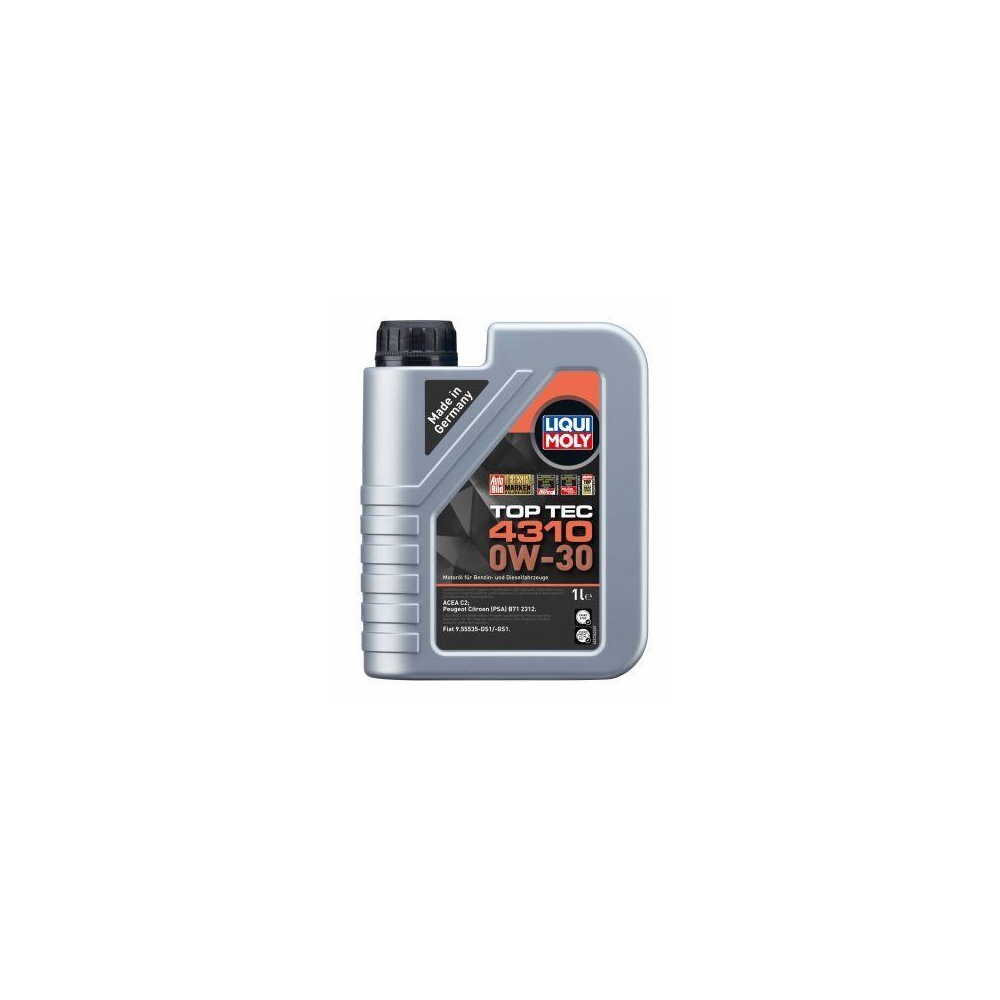 Liqui Moly 1x LM3735 1l Leichtlauf Motoröl Top Tec 4310 0W-30