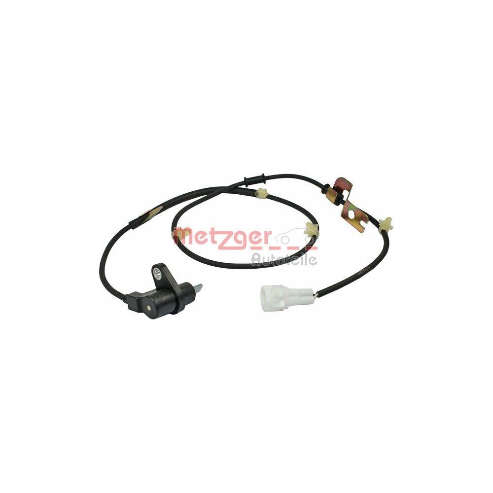 Sensor, Raddrehzahl METZGER 0900872 für SUZUKI, Hinterachse links