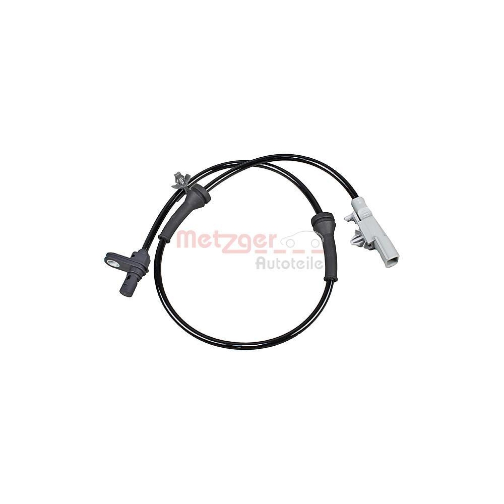 Sensor, Raddrehzahl METZGER 09001294 für RENAULT, Hinterachse links