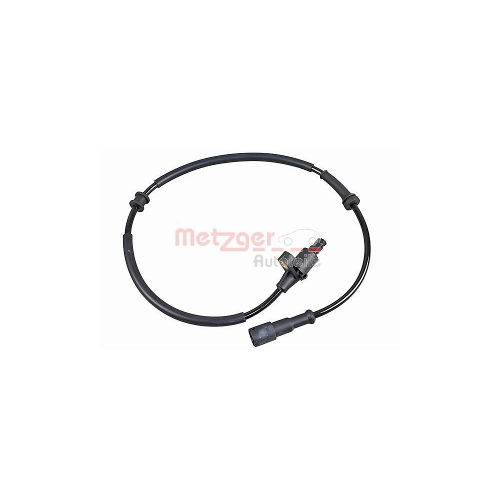 Sensor, Raddrehzahl METZGER 09001298 für RENAULT, Hinterachse links