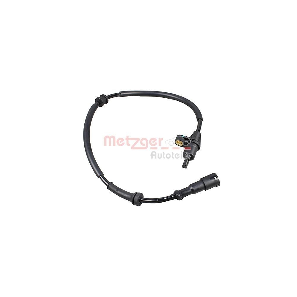 Sensor, Raddrehzahl METZGER 09001299 für RENAULT, Hinterachse rechts