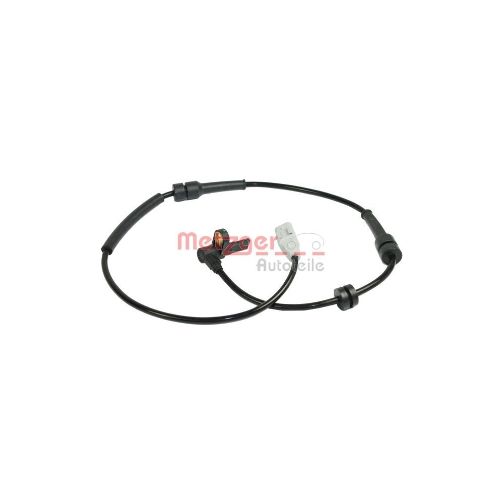 Sensor, Raddrehzahl METZGER 0900882 für FIAT CITROËN/PEUGEOT, Vorderachse rechts