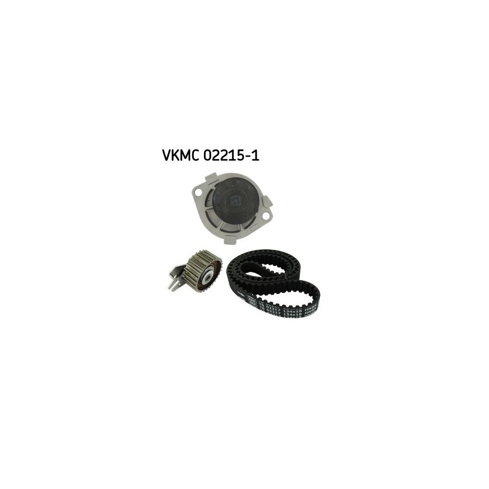 Wasserpumpe + Zahnriemensatz SKF VKMC 02215-1 für FIAT LANCIA