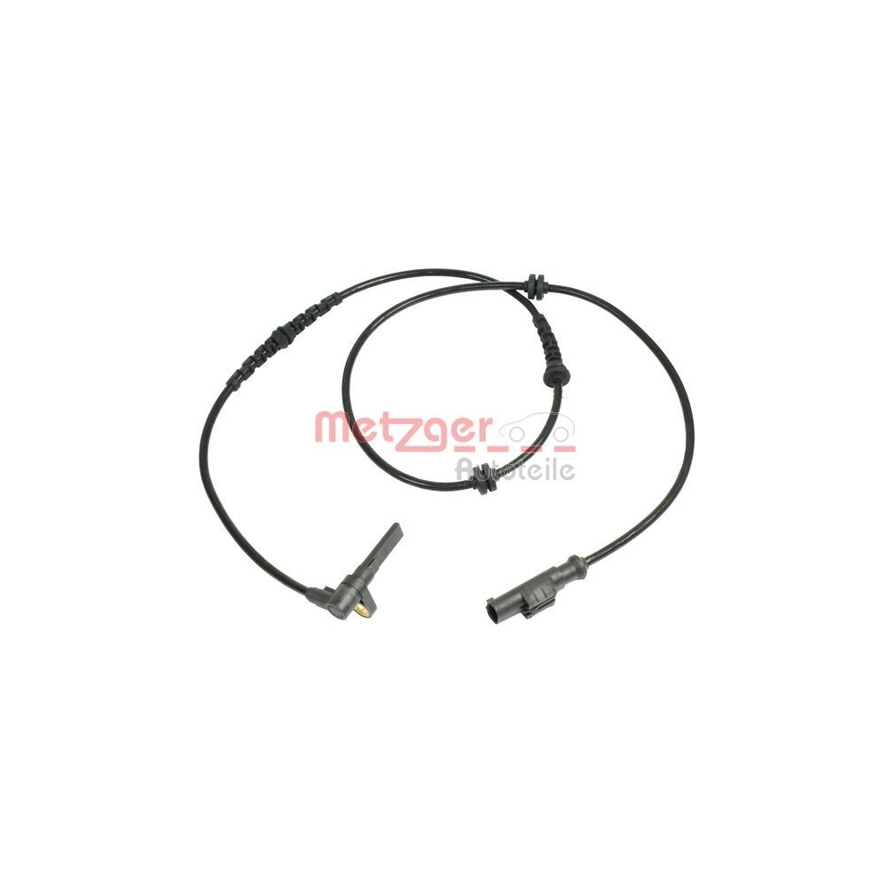 Sensor, Raddrehzahl METZGER 0900888 für FIAT CITROËN/PEUGEOT, Vorderachse