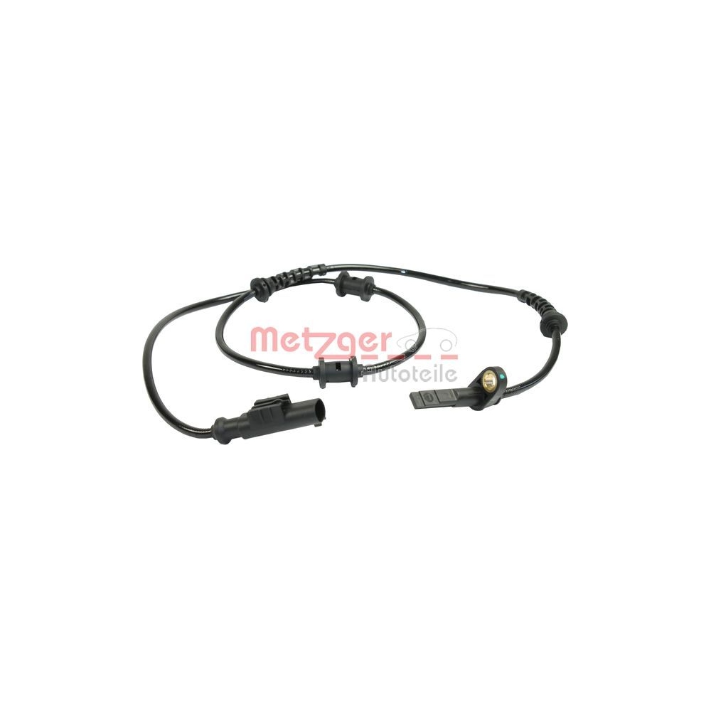 Sensor, Raddrehzahl METZGER 0900890 für FIAT CITROËN/PEUGEOT, Hinterachse