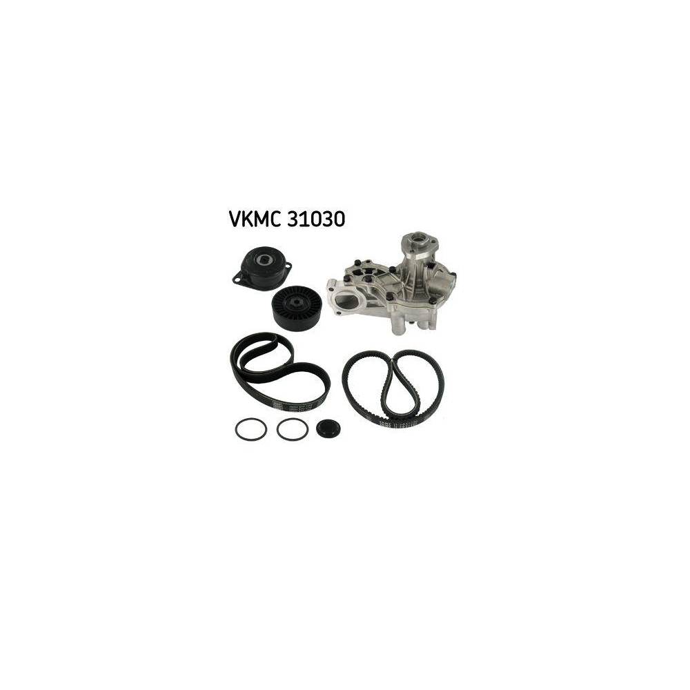 Wasserpumpe + Keilrippenriemensatz SKF VKMC 31030 für AUDI FORD RENAULT SEAT VW