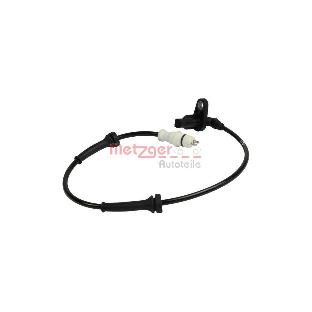 Sensor, Raddrehzahl METZGER 0900892 für RENAULT, Hinterachse links