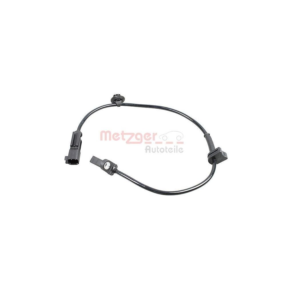 Sensor, Raddrehzahl METZGER 09001311 für FORD, Hinterachse