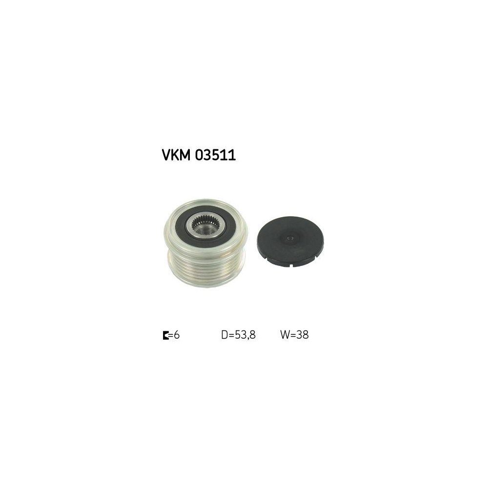 Generatorfreilauf SKF VKM 03511 für OPEL VAUXHALL