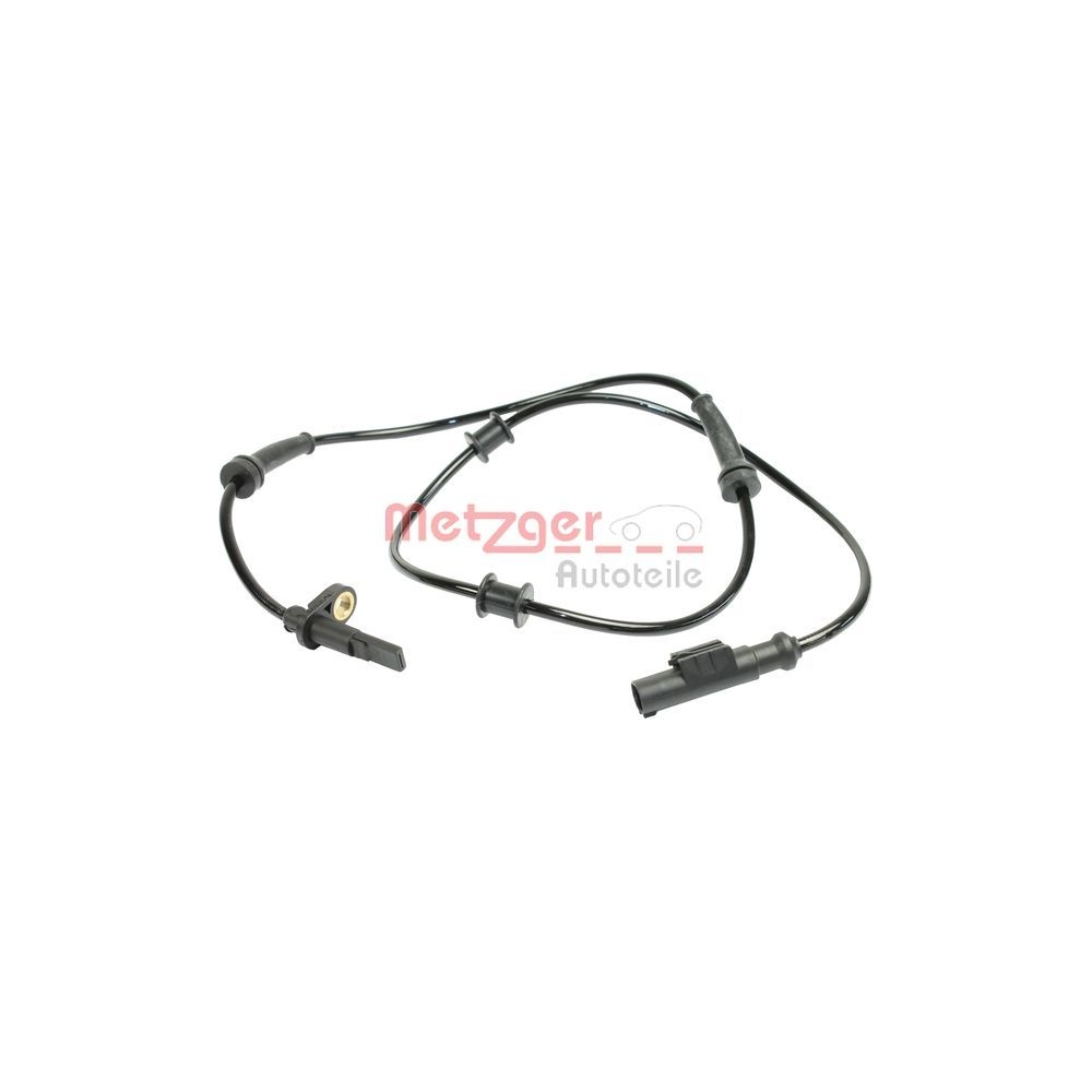 Sensor, Raddrehzahl METZGER 0900894 für FIAT CITROËN/PEUGEOT, Hinterachse