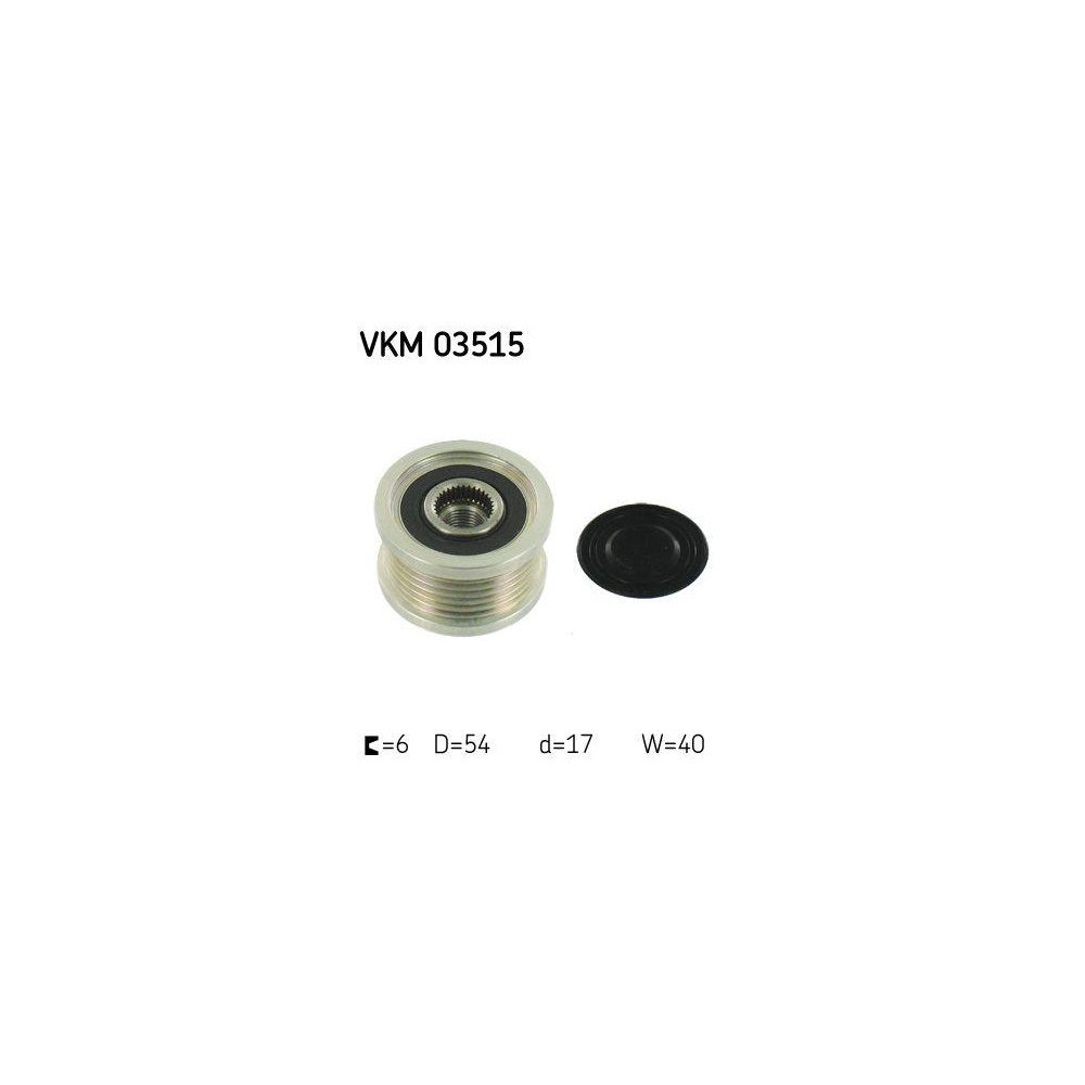 Generatorfreilauf SKF VKM 03515 für OPEL VAUXHALL