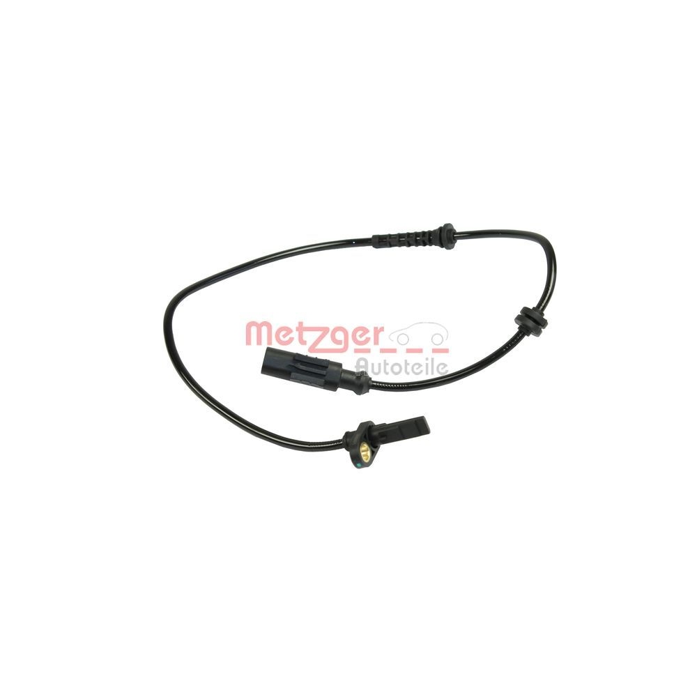 Sensor, Raddrehzahl METZGER 0900898 für FIAT OPEL, Hinterachse