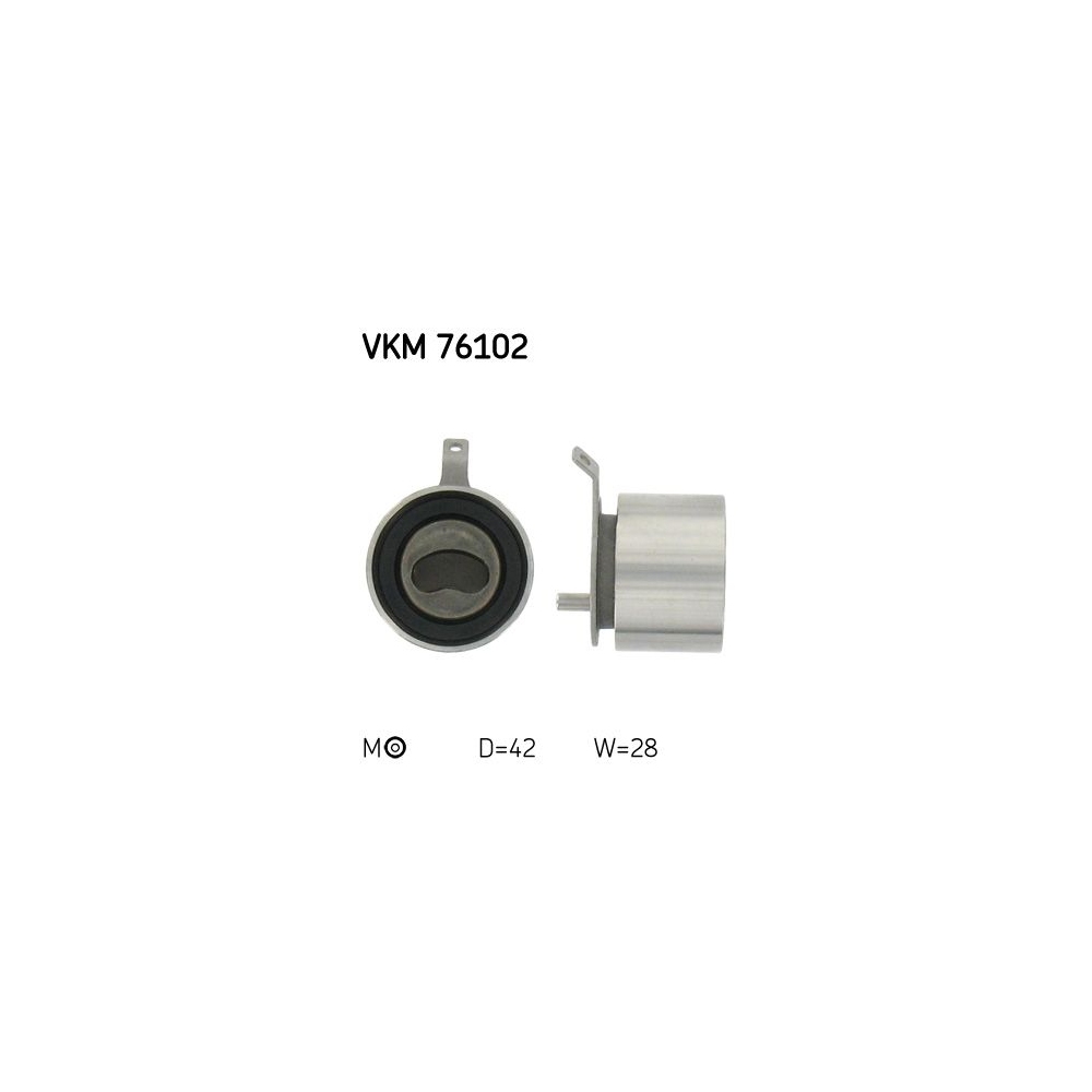 Spannrolle, Zahnriemen SKF VKM 76102 für SUZUKI DAEWOO