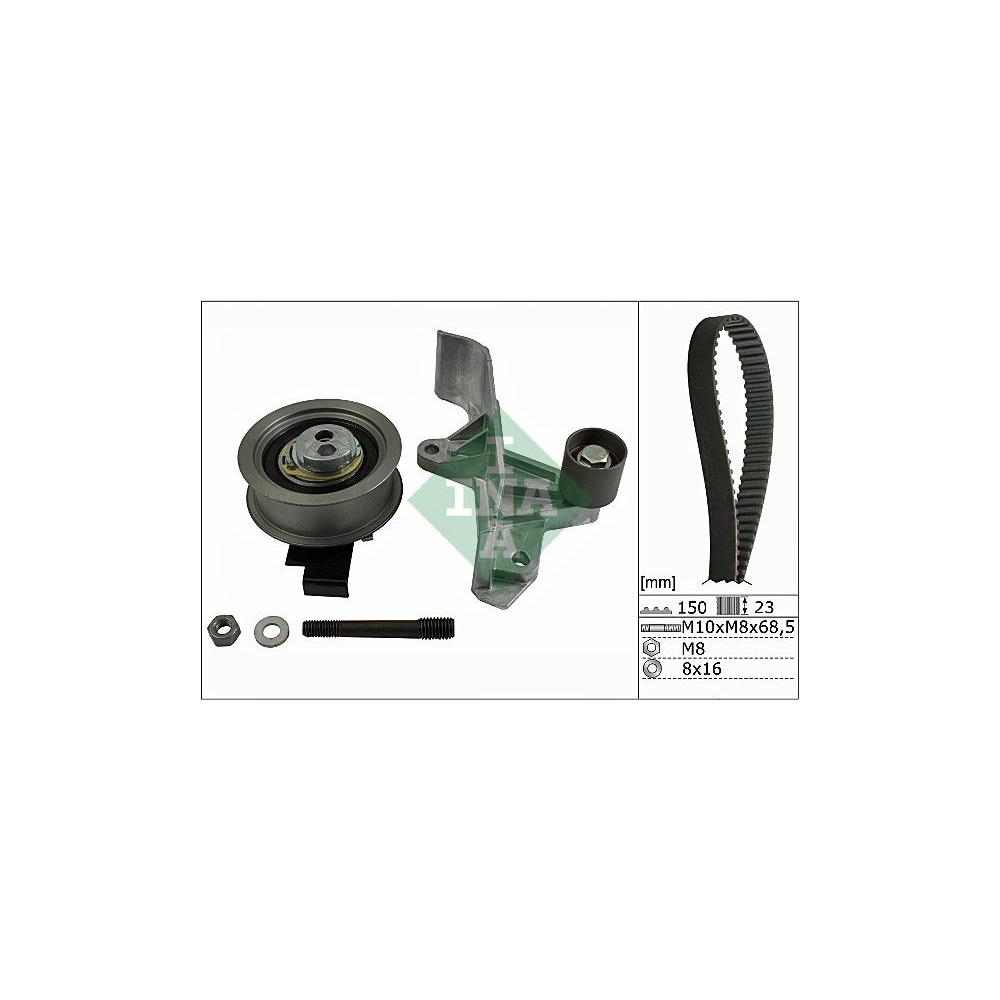 Zahnriemensatz INA 530 0546 10 für AUDI SKODA VW VW (SVW)