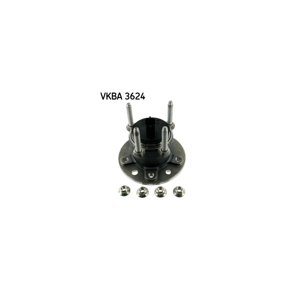 Radlagersatz SKF VKBA 3624 für FIAT OPEL SAAB VAUXHALL, Hinterachse