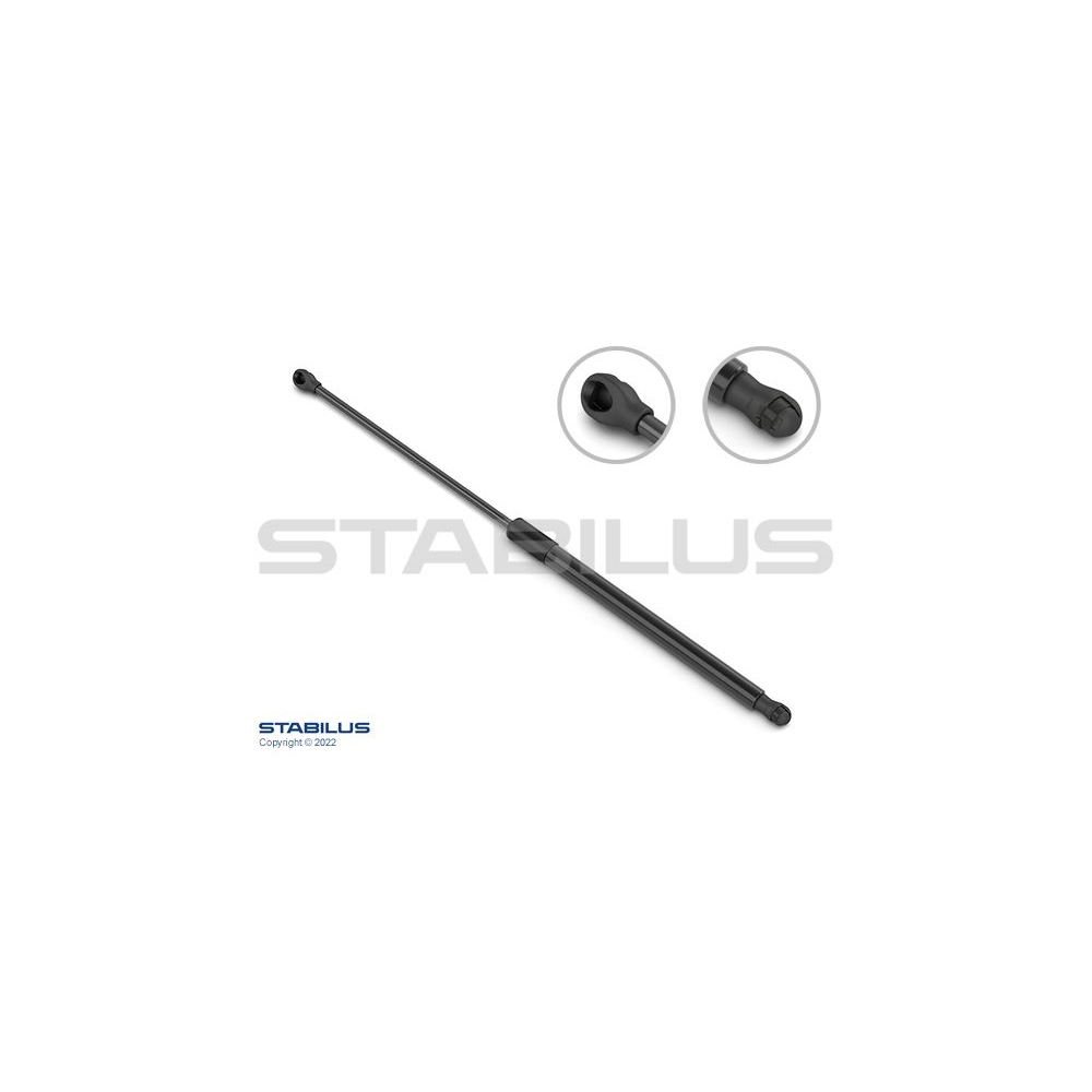 2x 151560 Stabilus Gasfeder Lift-O-Mat TOYOTA YARIS