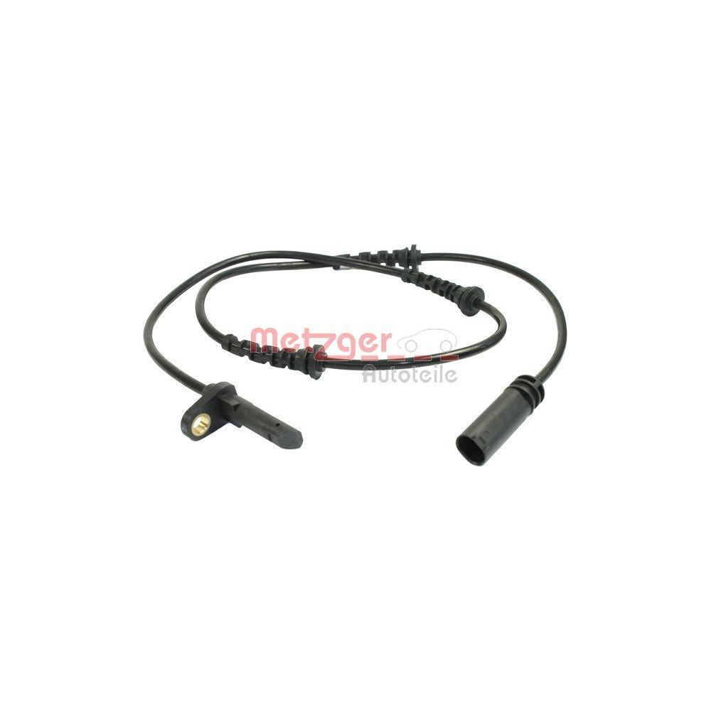 Sensor, Raddrehzahl METZGER 0900909 für BMW, Hinterachse