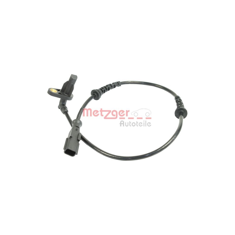 Sensor, Raddrehzahl METZGER 0900910 für DACIA, Hinterachse rechts