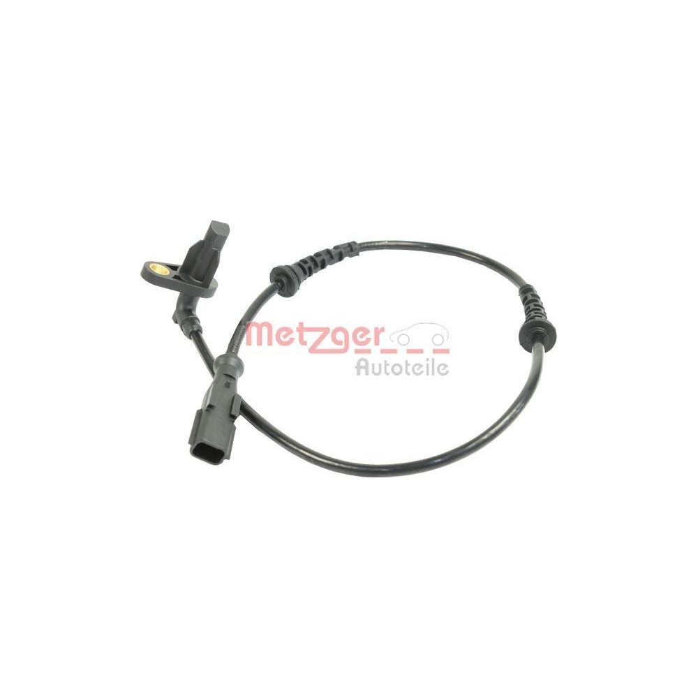 Sensor, Raddrehzahl METZGER 0900910 f&uuml;r DACIA, Hinterachse rechts