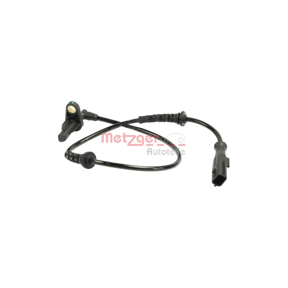 Sensor, Raddrehzahl METZGER 0900911 für RENAULT, Hinterachse links