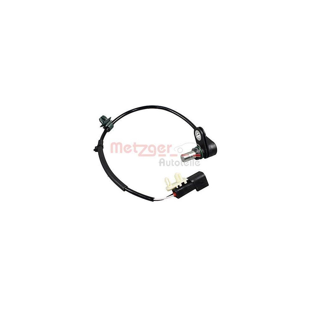 Sensor, Raddrehzahl METZGER 09001328 für FORD, Hinterachse links