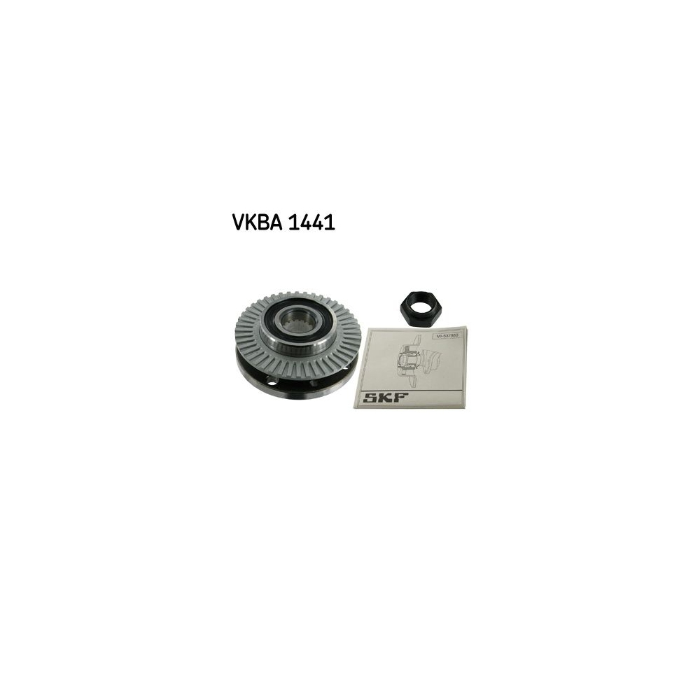 Radlagersatz SKF VKBA 1441 für ALFA ROMEO FIAT LANCIA, Hinterachse