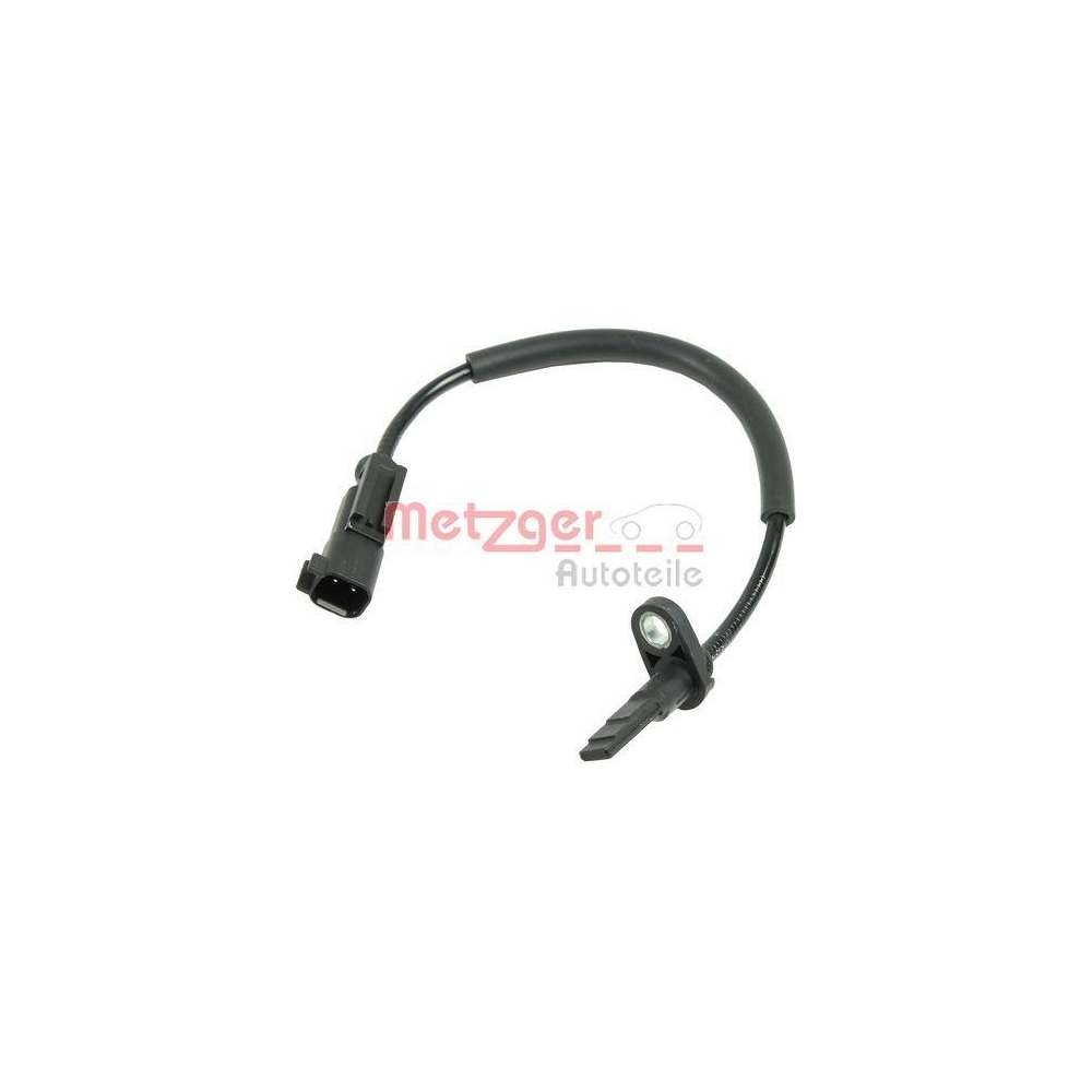 Sensor, Raddrehzahl METZGER 0900915 für FORD, Vorderachse